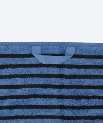 ゲストタオル　３０×５０ｃｍ　Ｂｌｕｅ＆Ｂｌａｃｋ