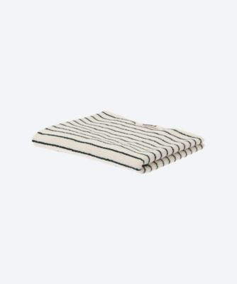 ＜TEKLA＞ハンドタオル　５０×９０ｃｍ　Ｒａｃｉｎｇ　Ｇｒｅｅｎ