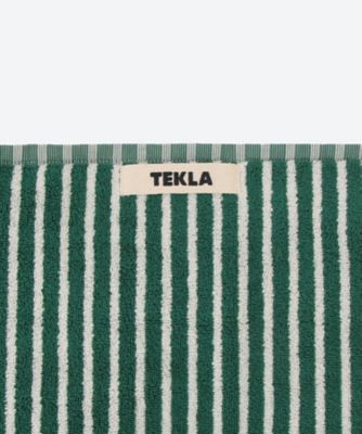 バスタオル　Ｔｅａｌ　Ｇｒｅｅｎ　Ｓｔｒｉｐｅｓ　７０×１４０ｃｍ