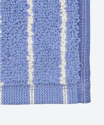 バスマット　７０×５０ｃｍ　Ｃｌｅａｒ　Ｂｌｕｅ　Ｓｔｒｉｐｅｓ