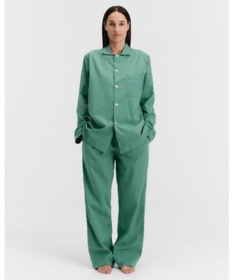 パジャマシャツ　Ｖｉｎｔａｇｅ　Ｇｒｅｅｎ　Ｓサイズ