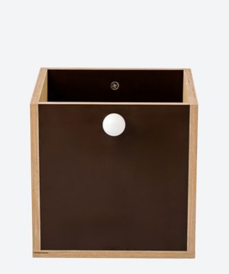 【SALE】WAKA WAKA/ワカ ワカ Record Box Brown ナチュラル/ブラウン 収納家具【三越伊勢丹/公式】