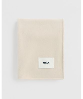 ＜TEKLA＞ＴＥＫＬＡ　ラムウールブランケット　Ｓｎｏｗ
