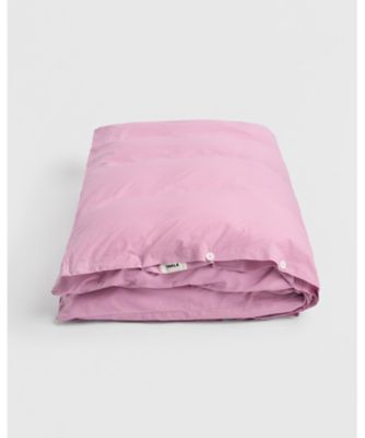 ＜TEKLA＞デュベカバー　Ｍａｌｌｏｗ　Ｐｉｎｋ　２００×２２０ｃｍ