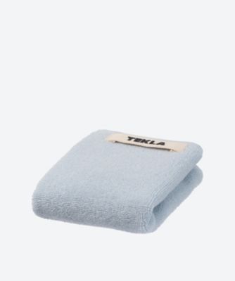 ＜TEKLA＞ウォッシュクロス　３０×３０ｃｍ　Ｓｋｙ　Ｂｌｕｅ