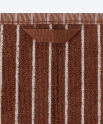 ゲストタオル 30×50cm Rust Stripes | TEKLA/テクラ