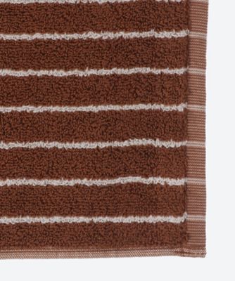 ゲストタオル 30×50cm Rust Stripes | TEKLA/テクラ