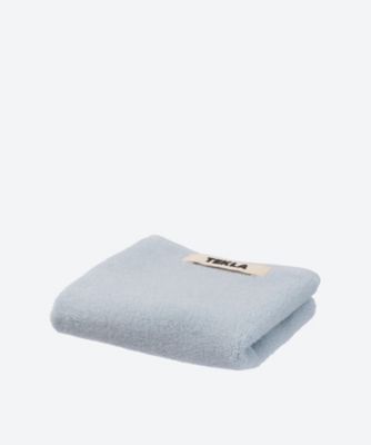 ＜TEKLA＞ゲストタオル　３０×５０ｃｍ　Ｓｋｙ　Ｂｌｕｅ