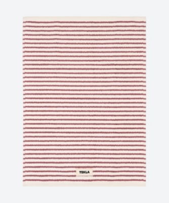 ＜TEKLA＞バスマット　７０×５０ｃｍ　Ｒｉｐｐｌｅ　Ｓｔｒｉｐｅｓ