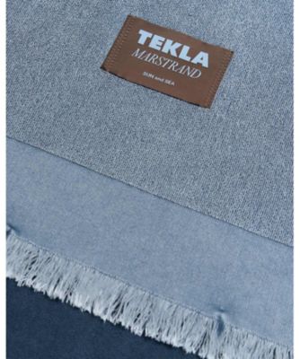 ビーチタオル Sun Bleached Navy | TEKLA/テクラ