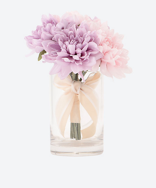 ＜三越伊勢丹/公式＞ ポリカーボネート花器付き ピンク系のブーケ ピンク 花瓶