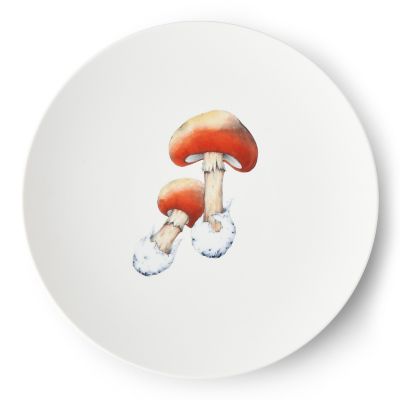 畑萬陶苑/ハタマントウエン Restaurant MAISON (Paris)Amanita caesareus Φ29cm Plate