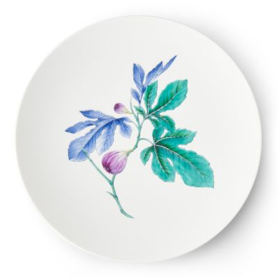 ＜畑萬陶苑＞Ｒｅｓｔａｕｒａｎｔ　ＭＡＩＳＯＮ　（Ｐａｒｉｓ）Ｆｉｇ　Φ２９ｃｍ　Ｐｌａｔｅ