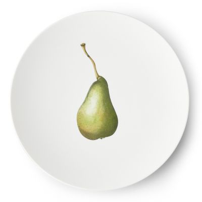 ＜畑萬陶苑＞Ｒｅｓｔａｕｒａｎｔ　ＭＡＩＳＯＮ　（Ｐａｒｉｓ）　ＰｅａｒΦ２９ｃｍ　Ｐｌａｔｅ