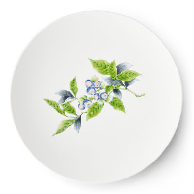 ＜畑萬陶苑＞Ｒｅｓｔａｕｒａｎｔ　ＭＡＩＳＯＮ　（Ｐａｒｉｓ）Ｂｌｕｅｂｅｒｒｙ　Φ２９ｃｍ　Ｐｌａｔｅ