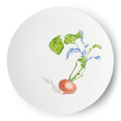 畑萬陶苑/ハタマントウエン Restaurant MAISON (Paris)Red turnip Φ29cm Plate