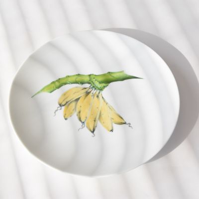 Ｒｅｓｔａｕｒａｎｔ　ＭＡＩＳＯＮ　（Ｐａｒｉｓ）Ｂａｎａｎａ　Φ２３．５ｃｍ　Ｐｌａｔｅ