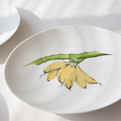 Ｒｅｓｔａｕｒａｎｔ　ＭＡＩＳＯＮ　（Ｐａｒｉｓ）Ｂａｎａｎａ　Φ２３．５ｃｍ　Ｐｌａｔｅ