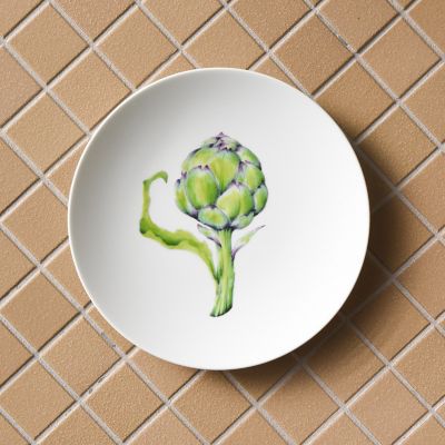 Ｒｅｓｔａｕｒａｎｔ　ＭＡＩＳＯＮ　（Ｐａｒｉｓ）Ａｒｔｉｃｈｏｋｅ　Φ２３．５ｃｍ　Ｐｌａｔｅ