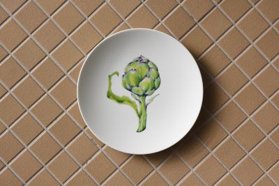 Ｒｅｓｔａｕｒａｎｔ　ＭＡＩＳＯＮ　（Ｐａｒｉｓ）Ａｒｔｉｃｈｏｋｅ　Φ２３．５ｃｍ　Ｐｌａｔｅ