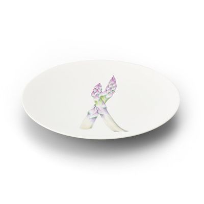 Ｒｅｓｔａｕｒａｎｔ　ＭＡＩＳＯＮ　（Ｐａｒｉｓ）Ａｓｐａｒａｇｕｓ　Φ２３．５ｃｍ　Ｐｌａｔｅ　