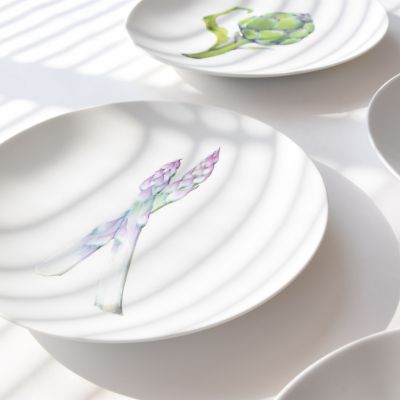 Ｒｅｓｔａｕｒａｎｔ　ＭＡＩＳＯＮ　（Ｐａｒｉｓ）Ａｓｐａｒａｇｕｓ　Φ２３．５ｃｍ　Ｐｌａｔｅ　