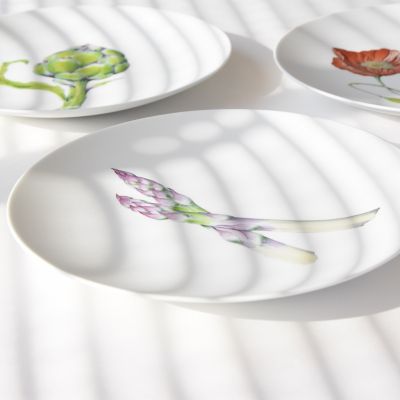 Ｒｅｓｔａｕｒａｎｔ　ＭＡＩＳＯＮ　（Ｐａｒｉｓ）Ａｓｐａｒａｇｕｓ　Φ２３．５ｃｍ　Ｐｌａｔｅ　