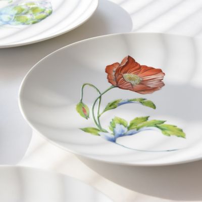 Ｒｅｓｔａｕｒａｎｔ　ＭＡＩＳＯＮ　（Ｐａｒｉｓ）Ｓｈｉｒｌｅｙ　ｐｏｐｐｙ　Φ２３．５ｃｍ　Ｐｌａｔｅ　