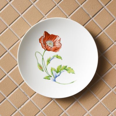 Ｒｅｓｔａｕｒａｎｔ　ＭＡＩＳＯＮ　（Ｐａｒｉｓ）Ｓｈｉｒｌｅｙ　ｐｏｐｐｙ　Φ２３．５ｃｍ　Ｐｌａｔｅ　