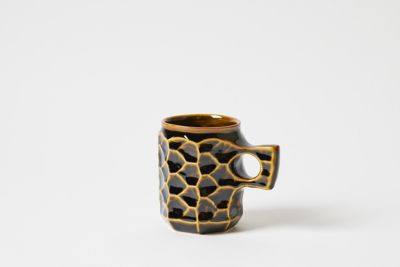 ＜Akihiro Woodworks＞ｊｉｎｃｕｐ　Ｃｅｒａｍｉｃ　Ｂｒｏｗｎ　Ｌ　／　ＺＢ－Ｌ