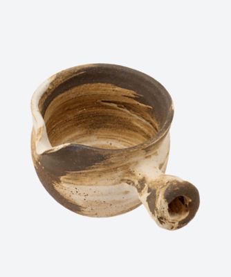 ＜田宮 亜紀＞ミルクパン（炭化刷毛目）