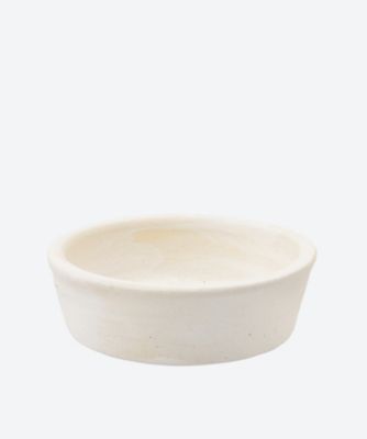 ＜田宮 亜紀＞グラタン皿（白刷毛目）大