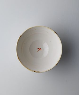 ＜ヨシノヒトシ＞色絵カフェオレボウル