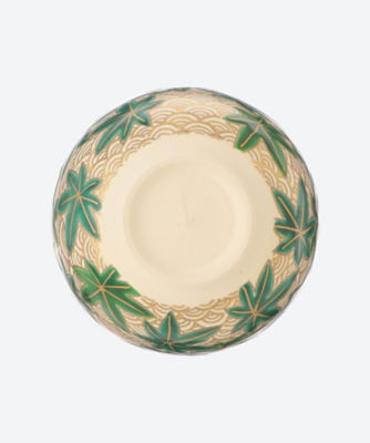 加藤ひろこ＞ 茶碗 金青海波 青楓