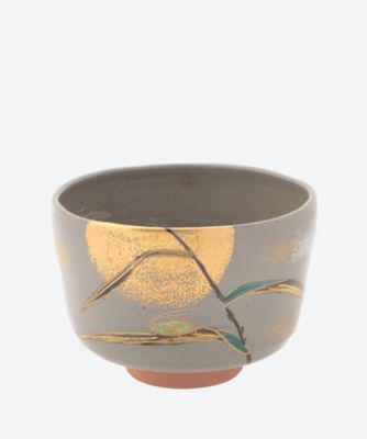 ＜加藤利昇＞月に薄茶碗２