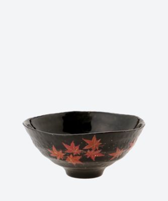 硝胎漆器抹茶碗 月に紅葉蒔絵 | 三越伊勢丹オンラインストア・通販