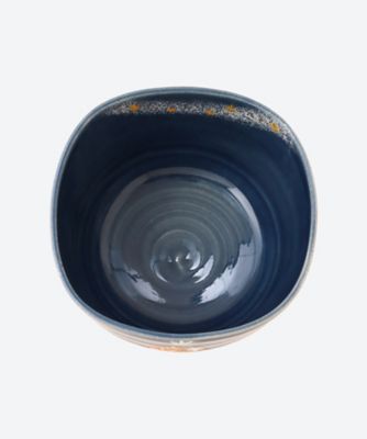 色絵　クリスマスイルミネーション　茶碗