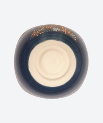 色絵　クリスマスイルミネーション　茶碗