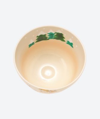 色絵　クリスマス・イブ　茶碗