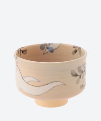 乾山写　大根　茶碗