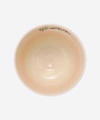 やぶこうじに雀　茶碗