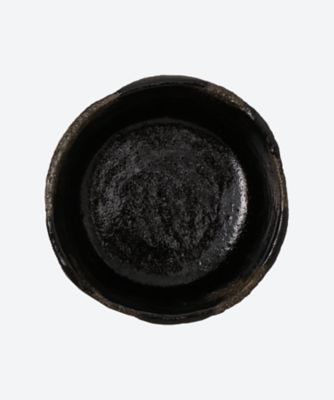 光悦写　七里　黒茶碗