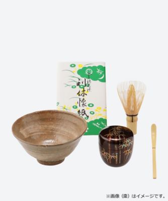 ＜茶道具＞男の茶道具セット＜出雲焼＞