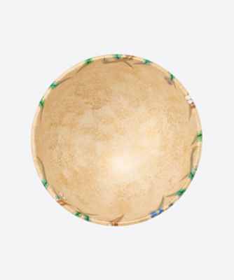 金砂子　菖蒲　茶碗