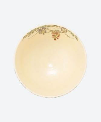 色絵　藤　茶碗