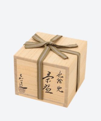 色絵　兜　茶碗
