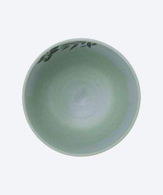 色絵　兜飾り　茶碗