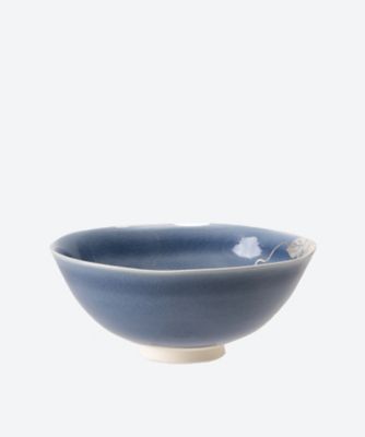 青釉　金銀彩　葡萄　茶碗