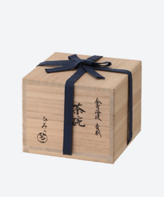 抹茶碗 加藤ひろこ 青海波 青楓 茶道具 新品 茶道具 抹茶茶碗 色絵茶碗 金青海波 松 加藤ひろ子作 茶道