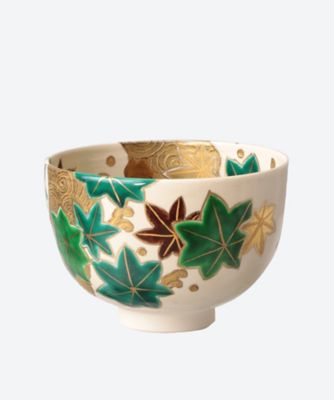 交趾　青楓　茶碗